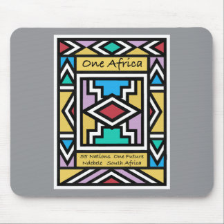 One Africa – Ndebele – South Africa & Zimbabwe - Mouse Pad
