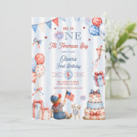 One All American Boy 1st Birthday