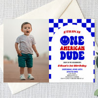 One American Dude 4th of July 1st Birthday Party