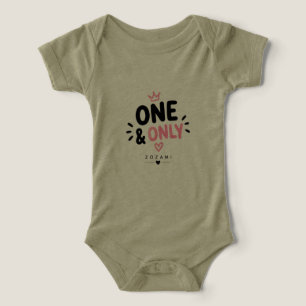 One and Only – Only Child Funny Kids Design
