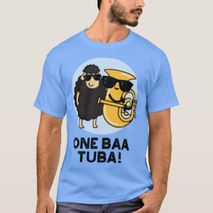 One Baa Tuba Funny Music Sheep Pun 1 T-Shirt