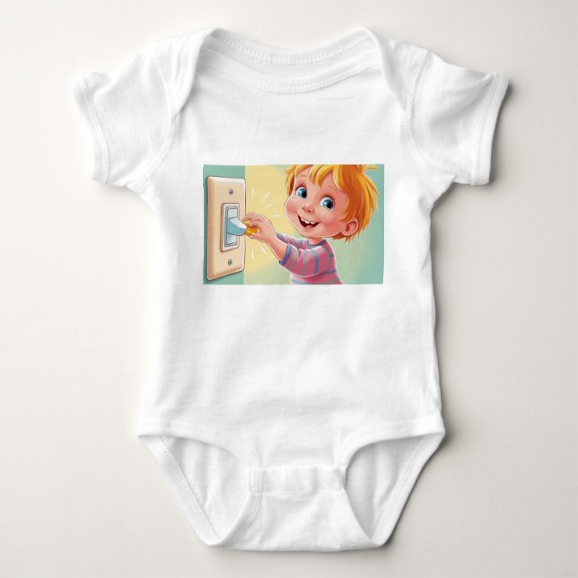 one  baby bodysuit (Front)