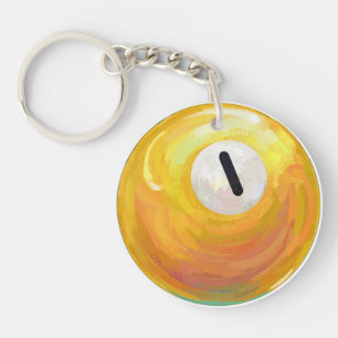 One Ball Key Ring