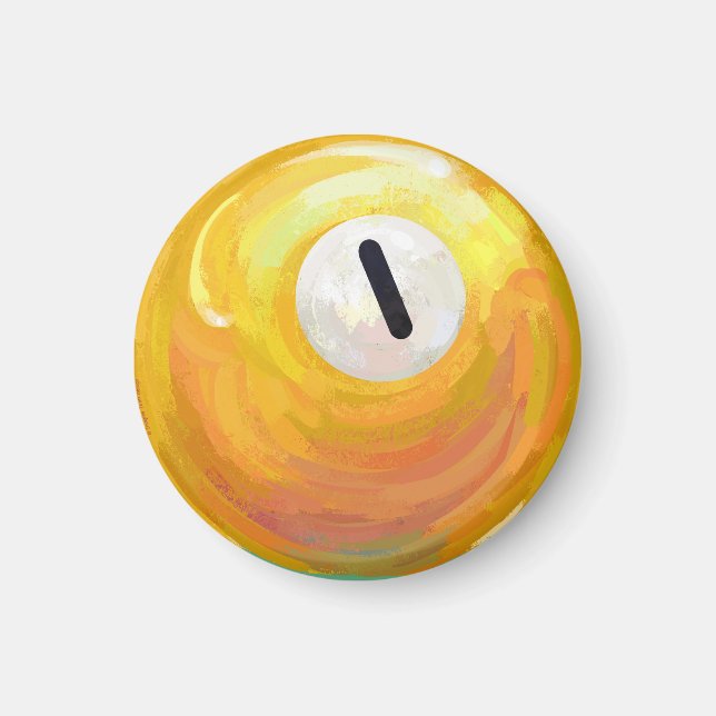 One Ball Magnet (Front)