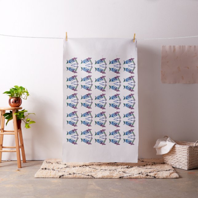One Bam Bird Fabrice Fabric (In Situ)