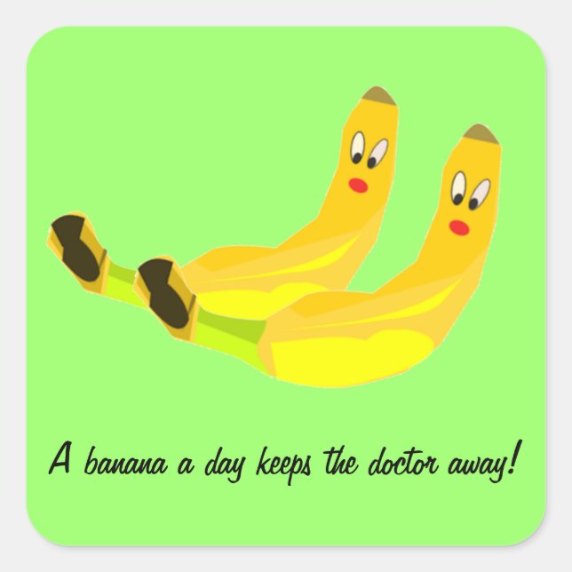 One Banana a Day Sticker (Front)