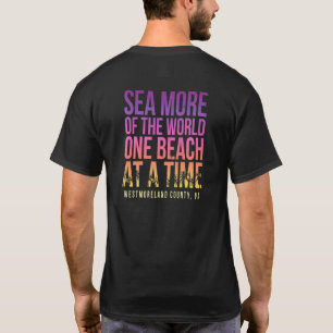 One Beach At A Time Westmoreland County Summer Vir T-Shirt