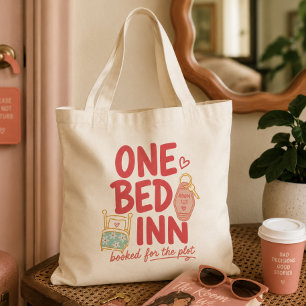 One Bed Inn Romance Trope Tote Bag