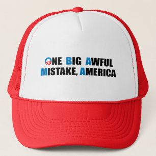 ONE BIG AWFUL MISTAKE, AMERICA TRUCKER HAT