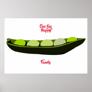 One Big Happy Family Poster