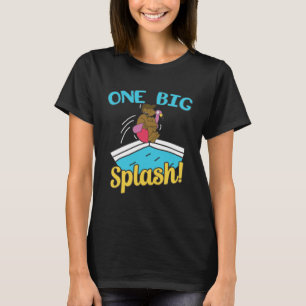 One Big Splash Pool Dive Swimming Sports Swimmer D T-Shirt