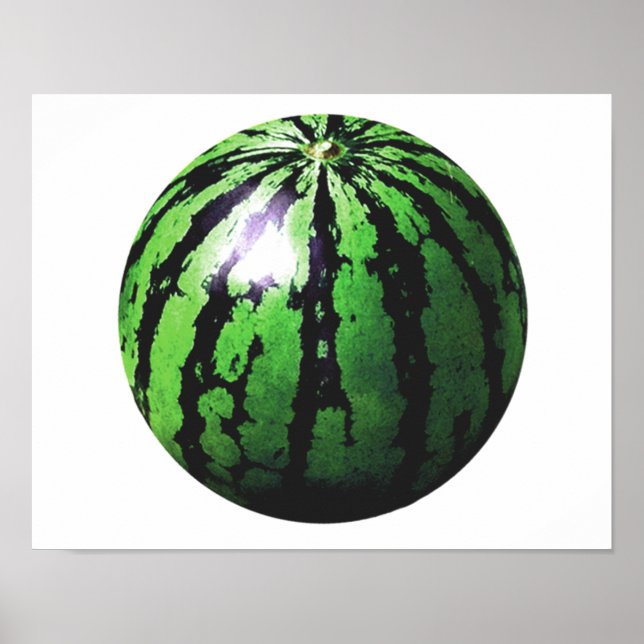 one big watermelon poster (Front)