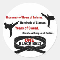 ONE Black Belt 1 KARATE T-SHIRTS & APPAREL