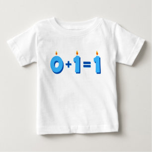 One Blue 1st Birthday Baby Boy T-Shirt