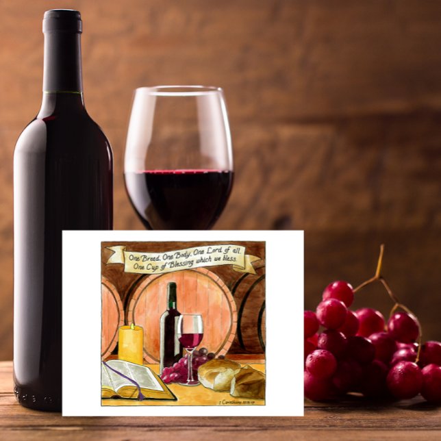 One Bread One Body Inspirational Postcard (Creator Uploaded)