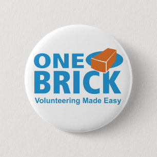 One Brick Logo Pin