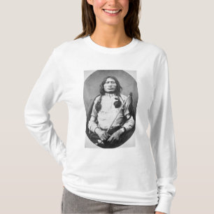 One Bull Warrior, 1882 (b/w photo) T-Shirt