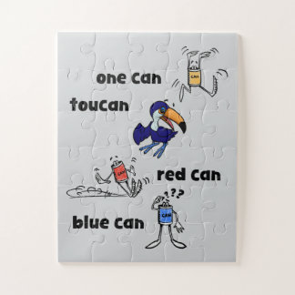 One Can Toucan Red Can Blue Can 30 Piece Puzzle