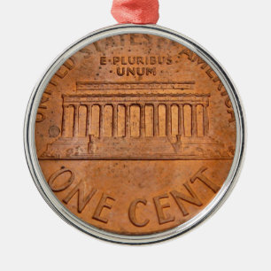 one cent christmas ornament