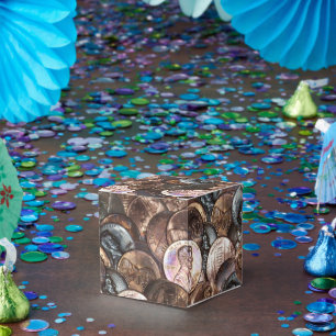 One Cent Penny Spread Background Favour Box