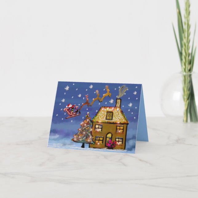 One Christmas Night Holiday Cards (Front)