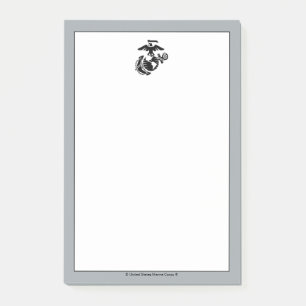 One-Colour EGA - Black Post-it Notes