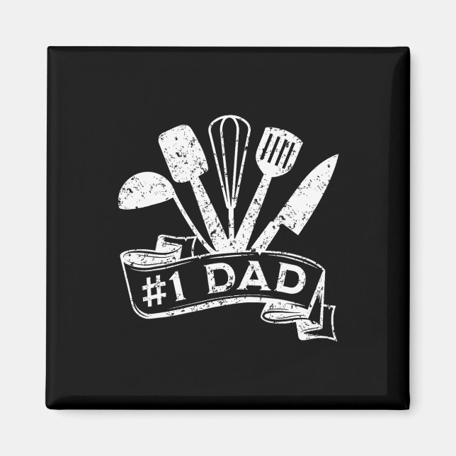 One Cooking Dad For Fathers Day Cooking Daddy  Magnet (Front)