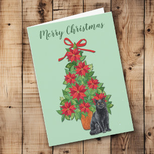 One Cool Cat Christmas Holiday Card