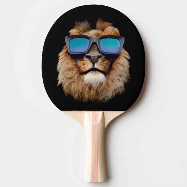 One Cool Cat Ping Pong Paddle (Front)