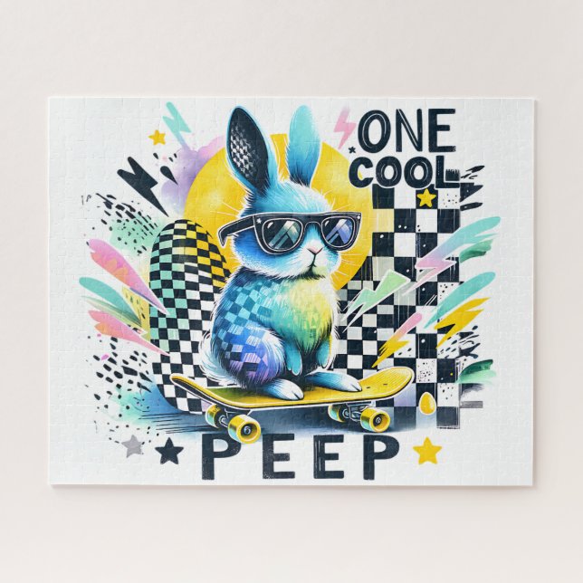 One Cool Easter Peep Jigsaw Puzzle (Horizontal)