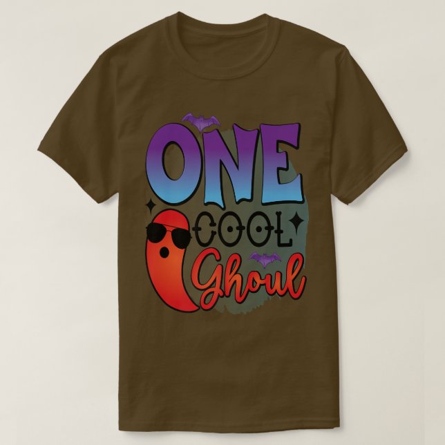 One Cool Ghoul  T-Shirt (Design Front)