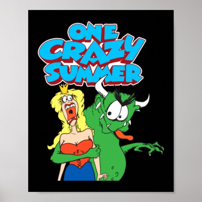 One Crazy Summer Poster (Front)
