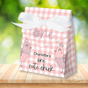 One Cute Chick 1st Birthday Favour Box