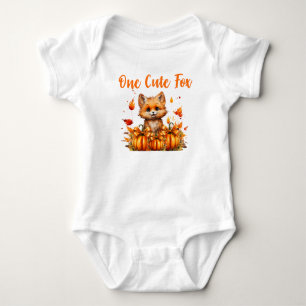 One cute Fox Baby Bodysuit