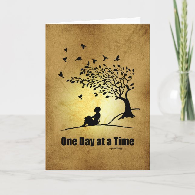One Day at a Time – (1 Day at a Time Female) Card (Front)