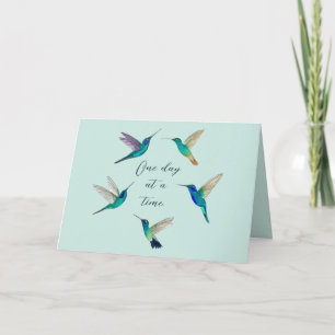 One day at a time card