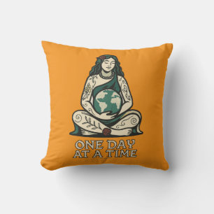 One Day At A Time (Gaia) - Cushion