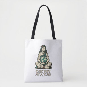 One Day At A Time (Gaia) - Tote Bag