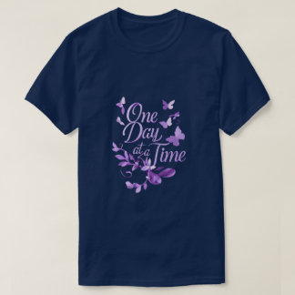 One Day at a Time Inspirational T-Shirt – Hope & H