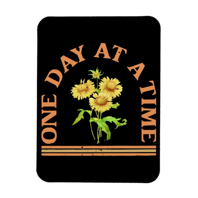One Day At A Time Magnet (Vertical)