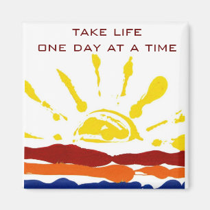 One day at a time magnet