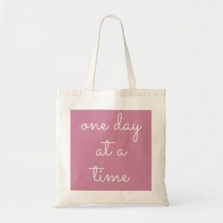 One Day At A Time ODAAT - Alcoholism Gifts Sponsor Tote Bag