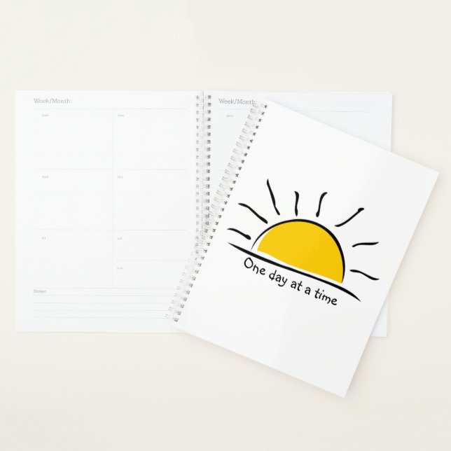 One day at a time planner (Display)