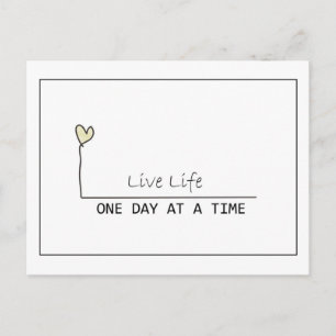 one day at  at  time postcard