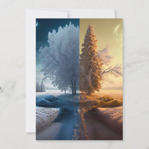 One day in winter announcement