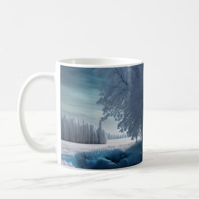 One day in winter coffee mug (Left)