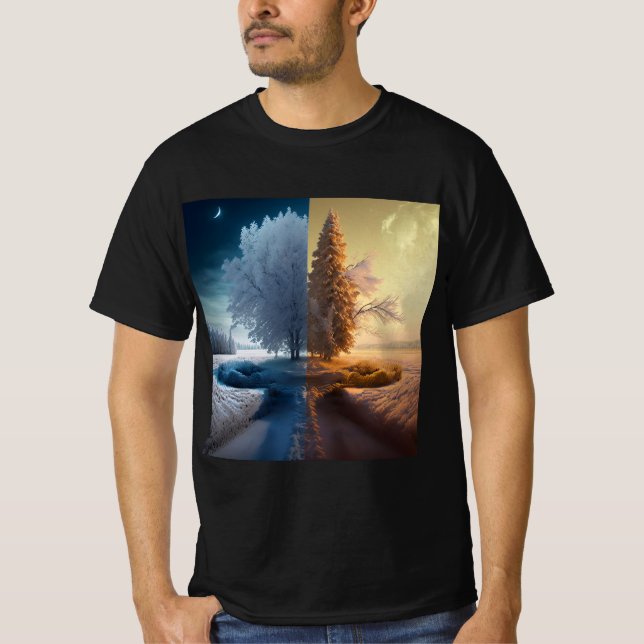 One day in winter T-Shirt (Front)