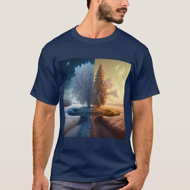 One day in winter T-Shirt (Front)
