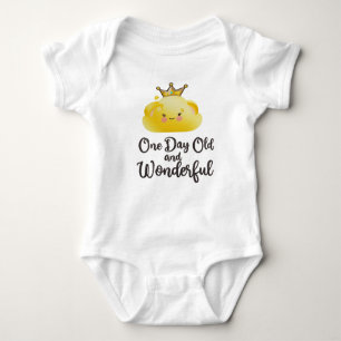 One Day Old & Wonderful! Baby Bodysuit