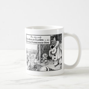 One Day Only: Evil Banjo Clown Coffee Mug